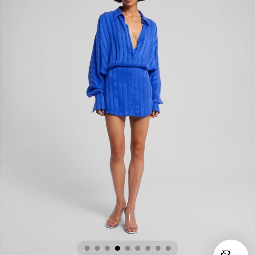 Rat & Boa Blue harlowe dress